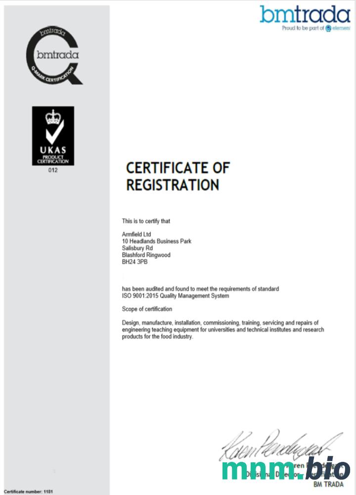 UK BMTrada vcertyfikat of company registration Word i szablon PDF